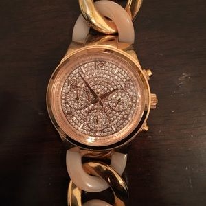 Michael Kors rose gold watch